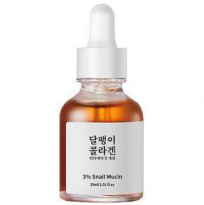 Восстанавливающая сыворотка для упругости кожи Revive Serum: Ginseng+Snail Mucin