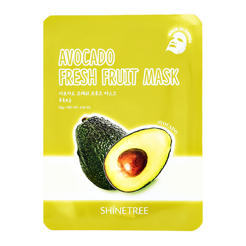 Маска для лица `SHINETREE` FRESH FRUIT с экстрактом авокадо 23 г